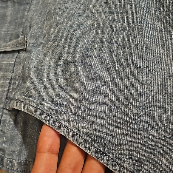 J. Crew 5" Chino Shorts Size 6 100% cotton Blue Style B9356 Med Echo Blue Wash - Picture 12 of 16